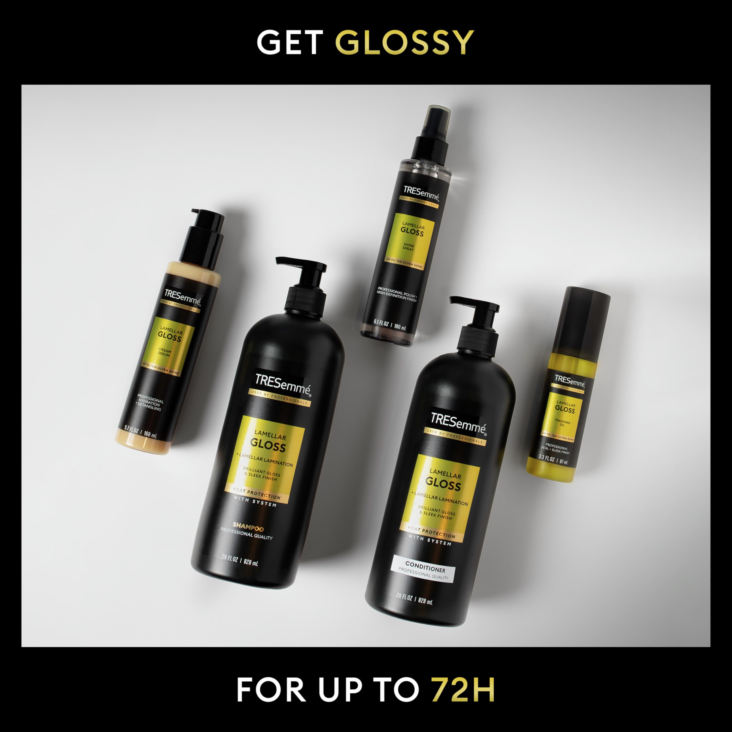 TRESemmé Lamellar Spray Gloss Shine Ultra Shine Lasting Brilliance 6.1 Fl Oz 9 TRESemmé Lamellar Spray Gloss Shine Ultra Shine Lasting Brilliance 6.1 Fl Oz