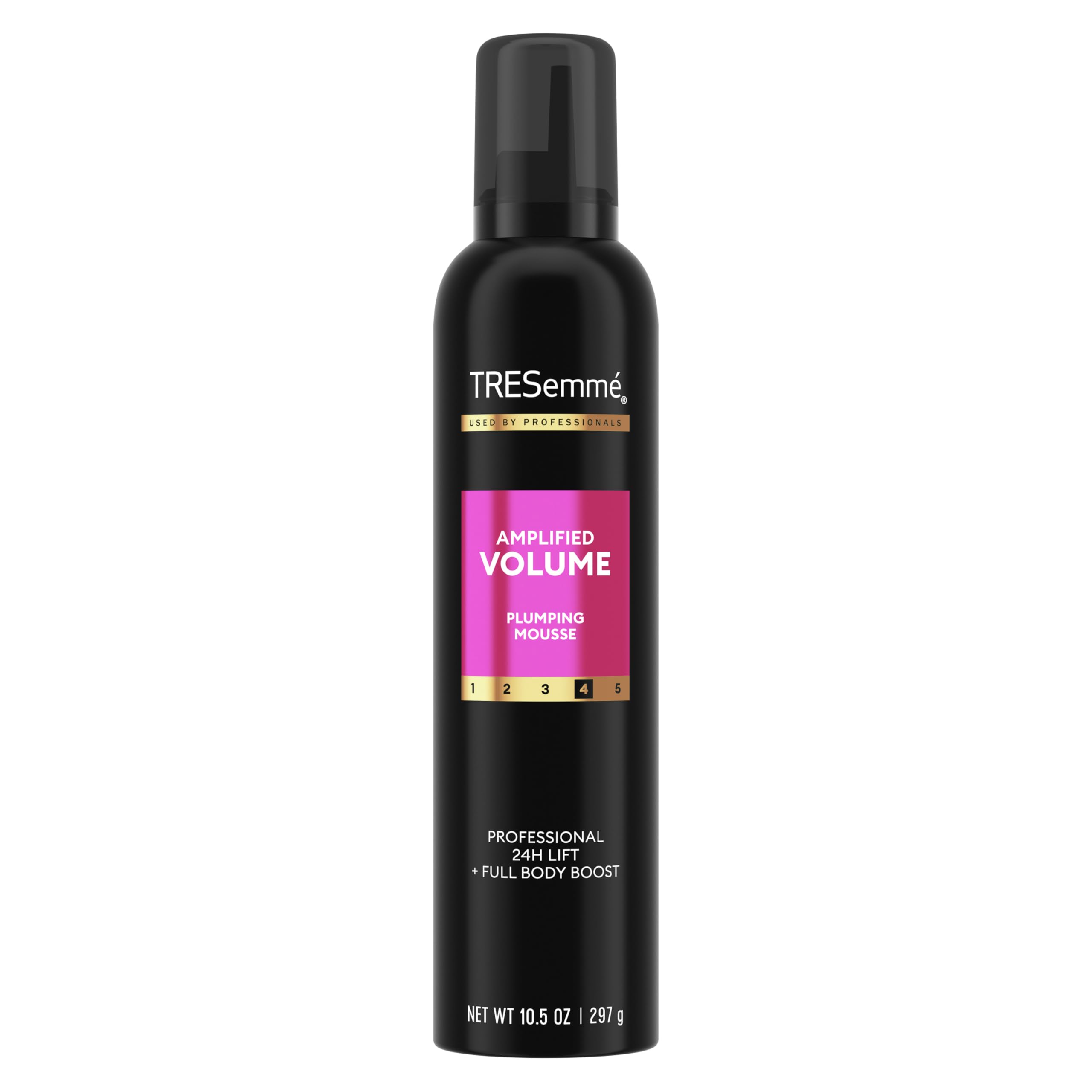 TRESemmé Plumping Mousse Amplified Volume for 24H Lift and Body with Pro Lock Technology 10.5 Fl Oz