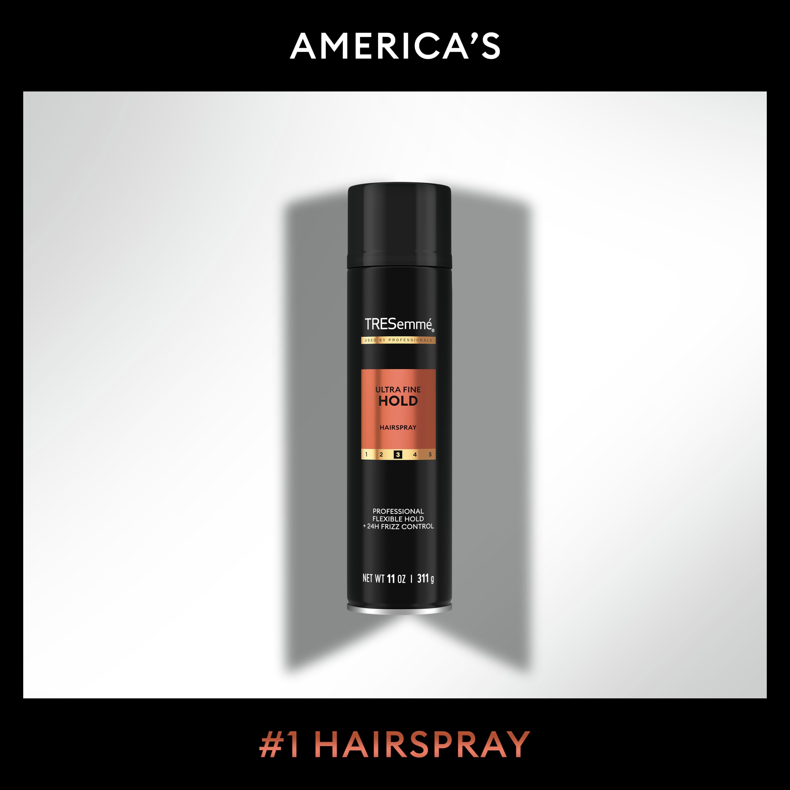 TRESemmé Ultra Fine Mist Hairspray Pack of 6 For Flexible Hold with Pro Lock Tech 11 oz